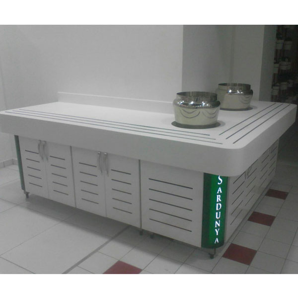 Corian Salad Bar | Corian Servis Tezgahı ve Çorbalık
