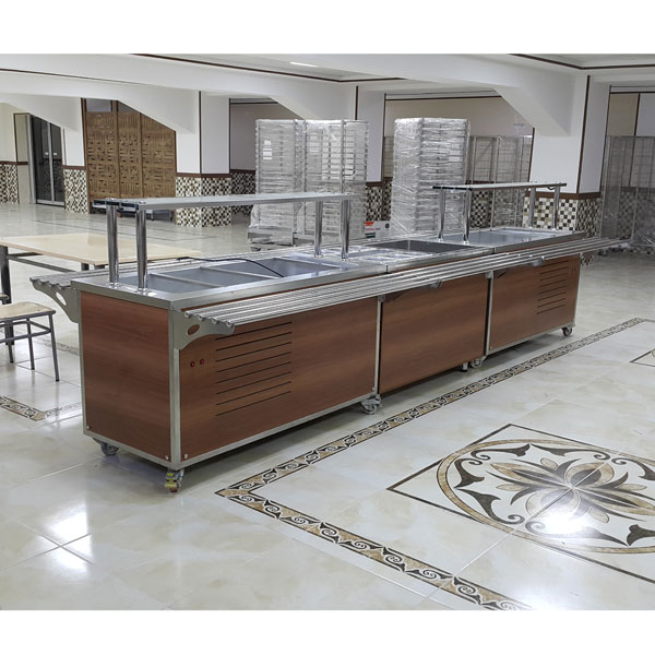 Klasik Salad Bar | Klasik Saladbar Sosluk ve Baharatlıklı 1