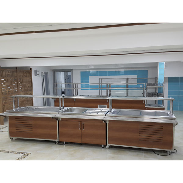 Klasik Salad Bar | Klasik Saladbar Sosluk ve Baharatlıklı 2